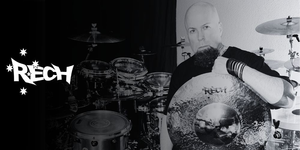 Unleashing the Beat: Anthem Gun Aether Joins Forces with Rech Cymbals