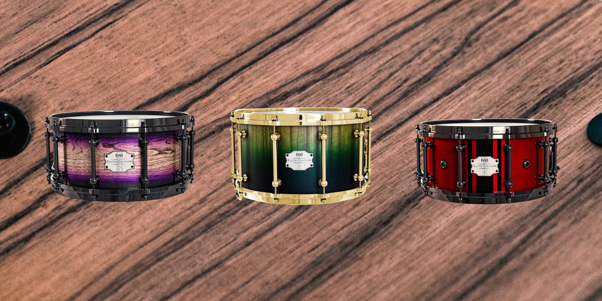 Elite Custom Snare Drums
