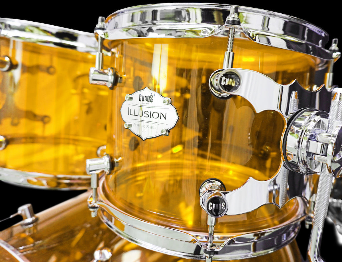 acrylic drums chaos drumkit chaos illusion drum kit pearl crystal beat