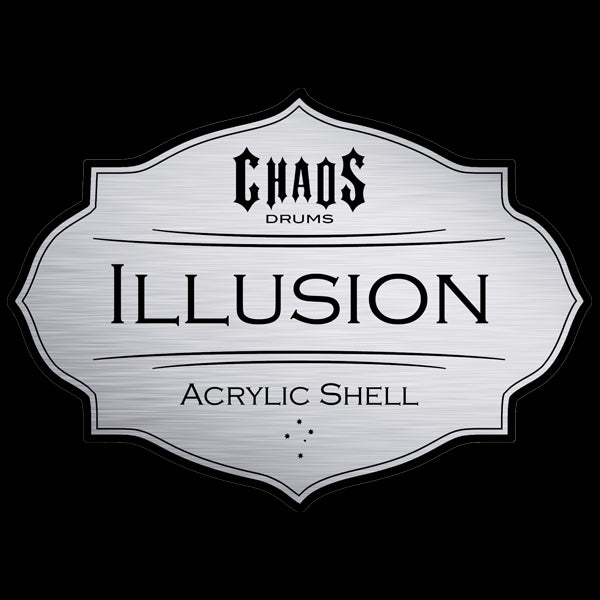Chaos Illusion Drums Acrylic Drum