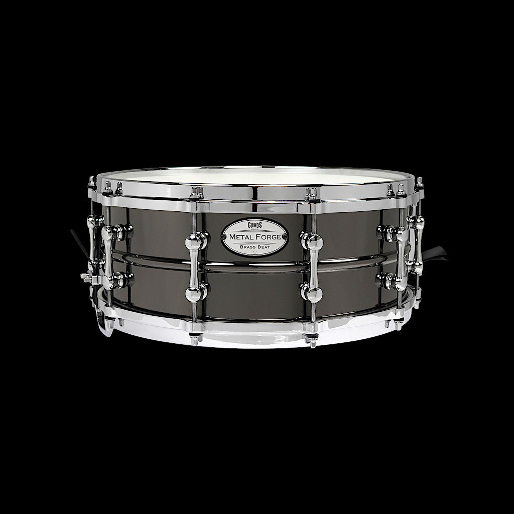 Chaos Metal Forge 14x5.5 Brass Beat Snare Drum - Chrome