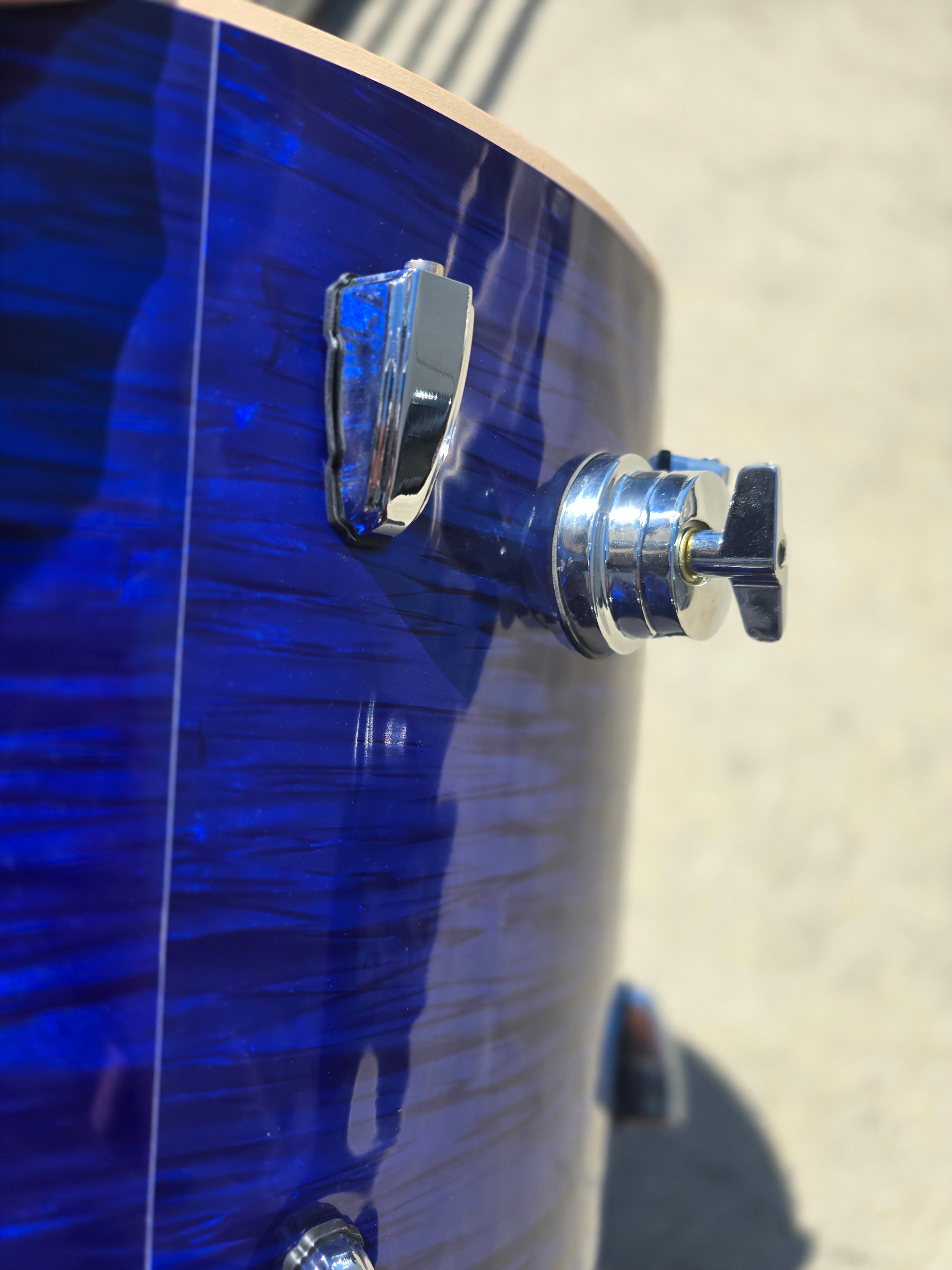 B*STOCK Relic Tribute Drum Kit - Blue Oyster 24-16-13