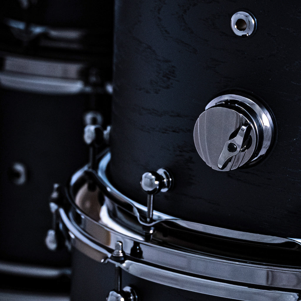 Chaos Phoenix II Maple & Oak Drum Kit - Satin Black