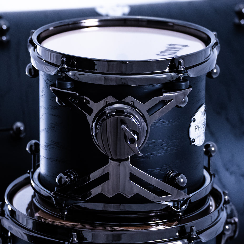 Chaos Phoenix II Maple & Oak Drum Kit - Satin Black