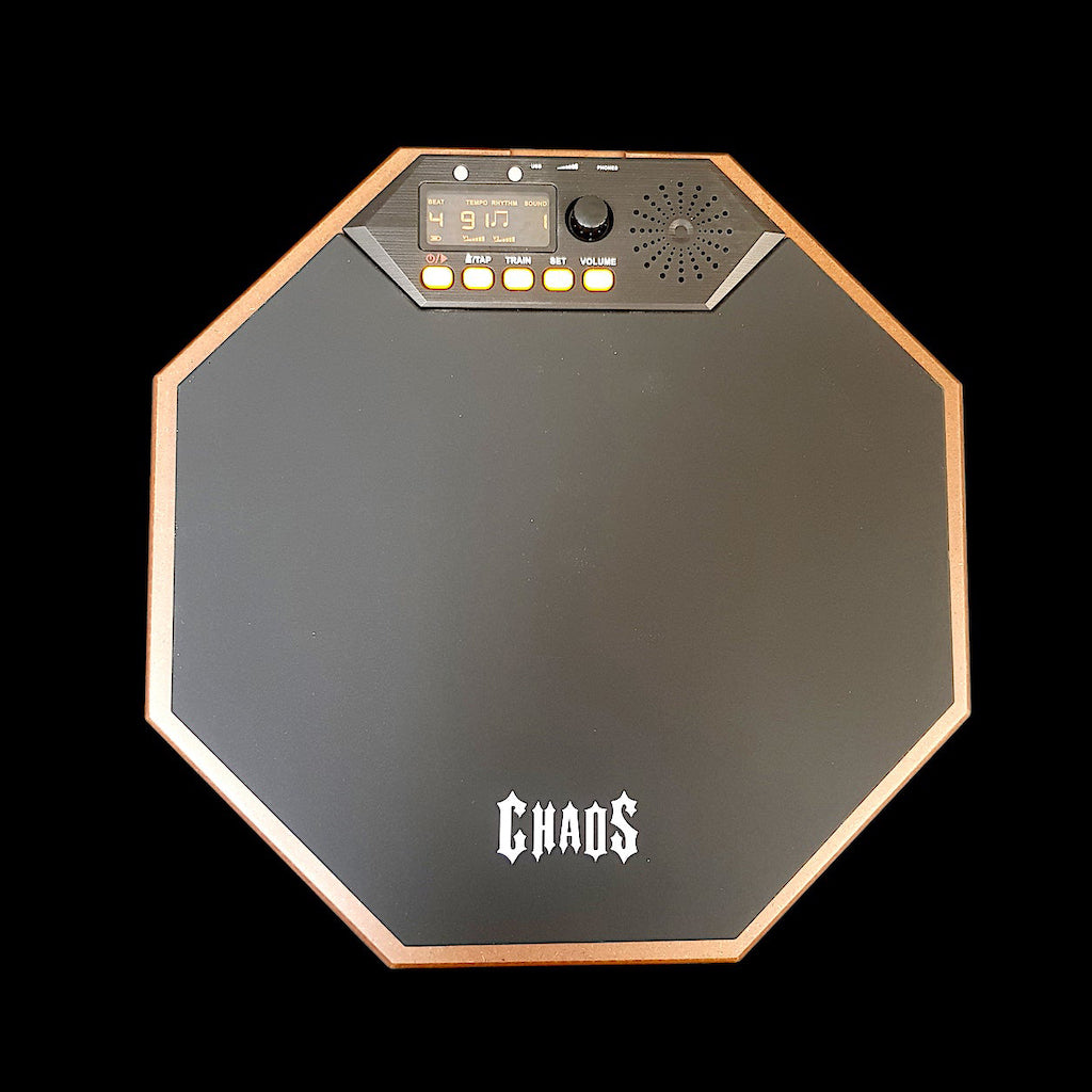 Chaos 12" Metronome Drumming Practice Pad