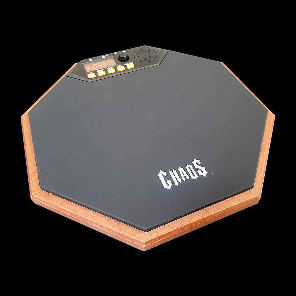 Chaos 12" Metronome Drumming Practice Pad