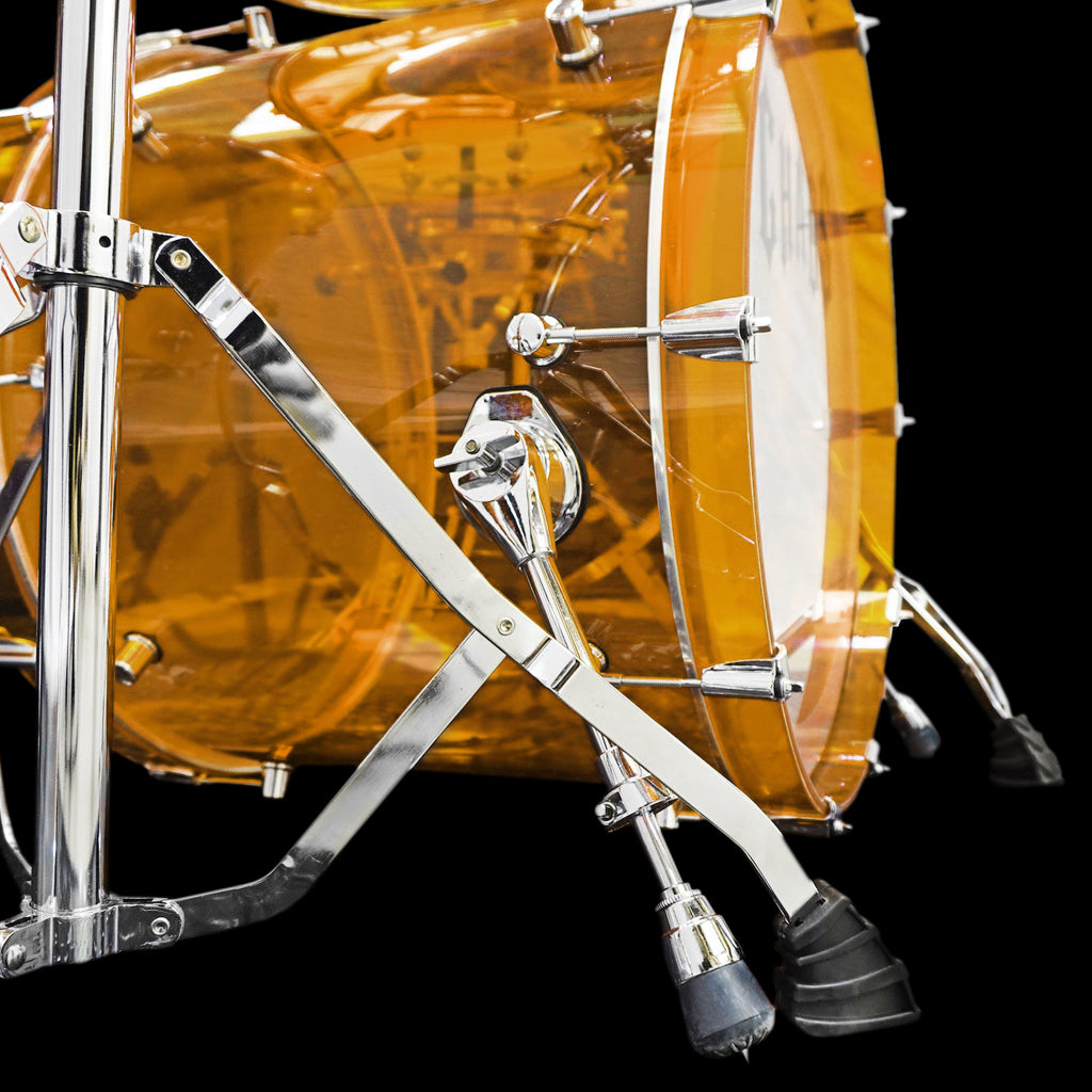 Chaos Illusion Acrylic Drum Kit - Amber