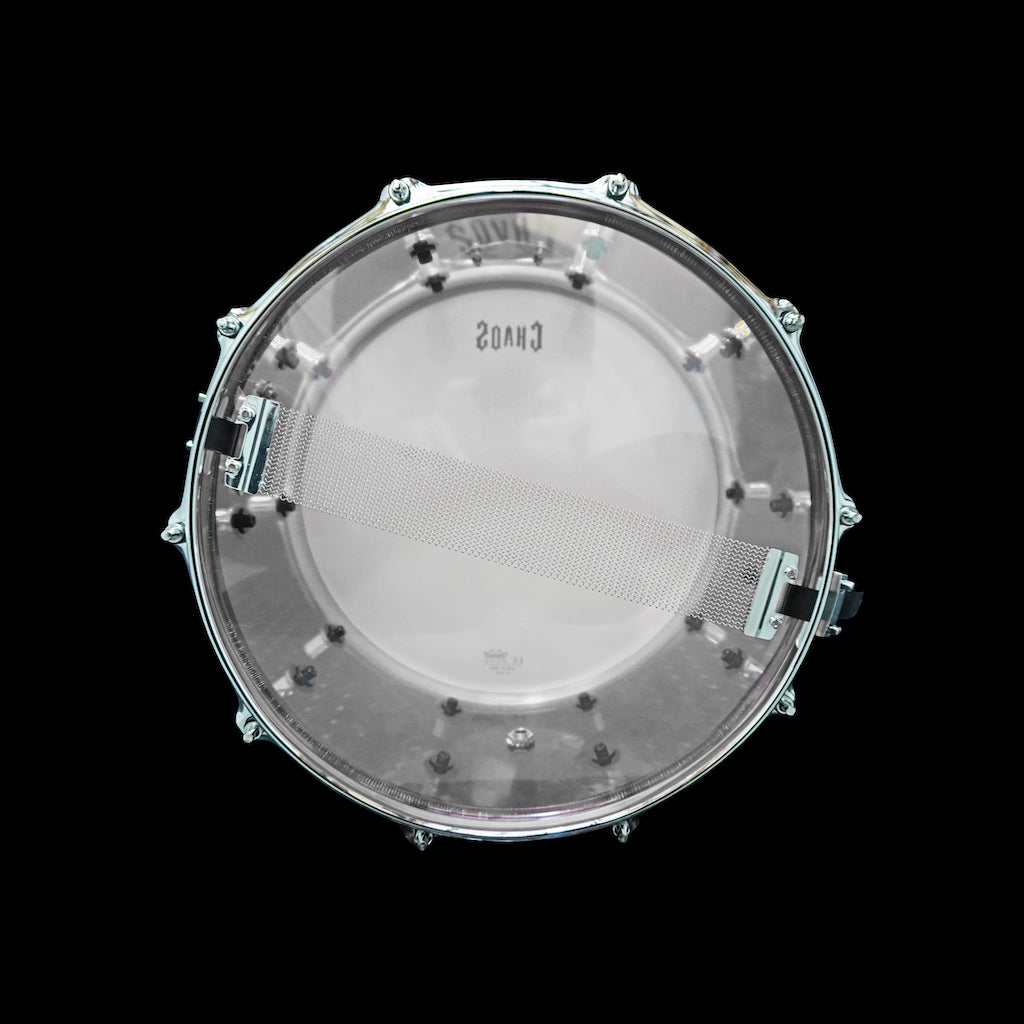 Chaos Illusion 14x8 Acrylic Snare Drum - Clear