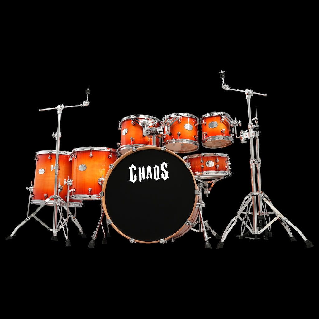 Chaos Sovereign Birch Drum Kit - Crimson Blaze
