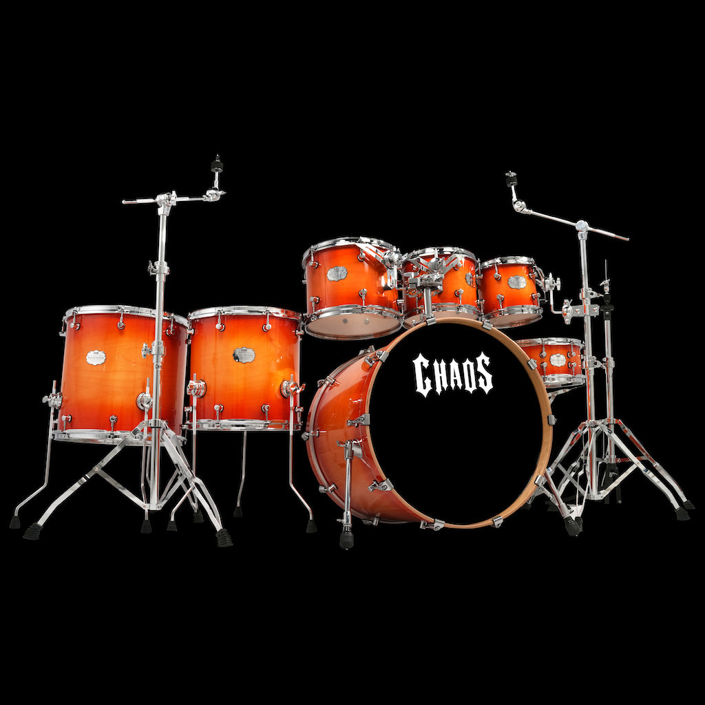 Chaos Sovereign Birch Drum Kit - Crimson Blaze