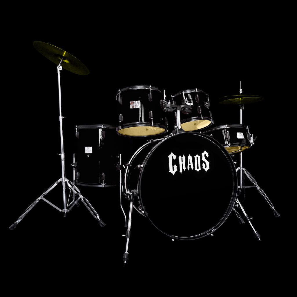 Chaos Catalyst Beginner Drum Kit - Black
