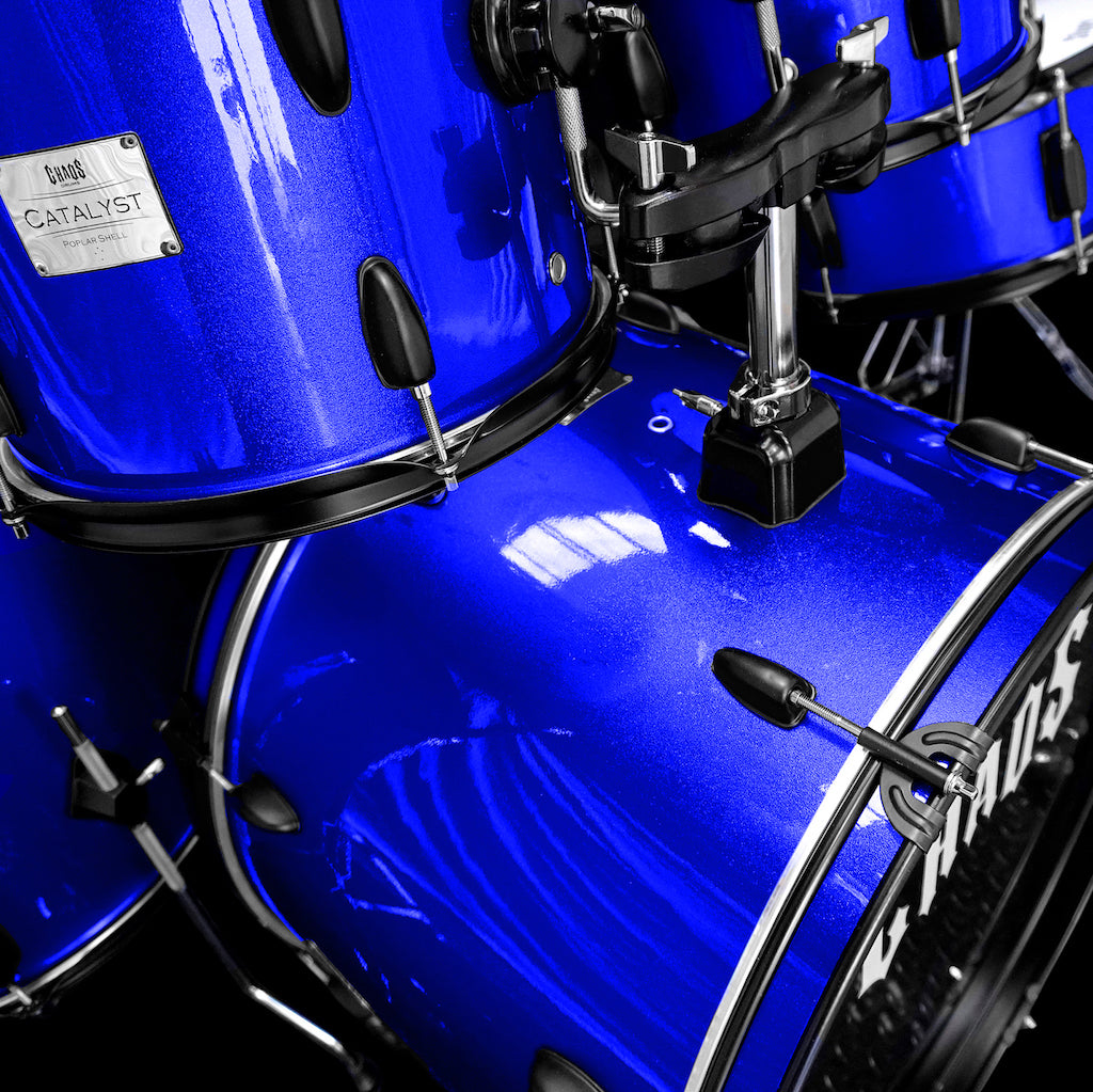 Chaos Catalyst Beginner Drum Kit - Blue