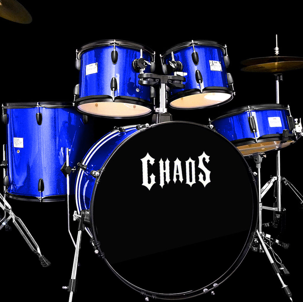 Chaos Catalyst Beginner Drum Kit - Blue