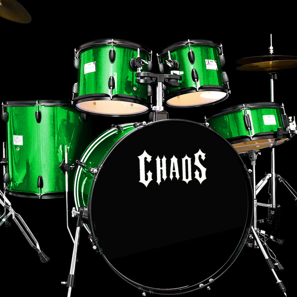 Chaos Catalyst Beginner Drum Kit - Green