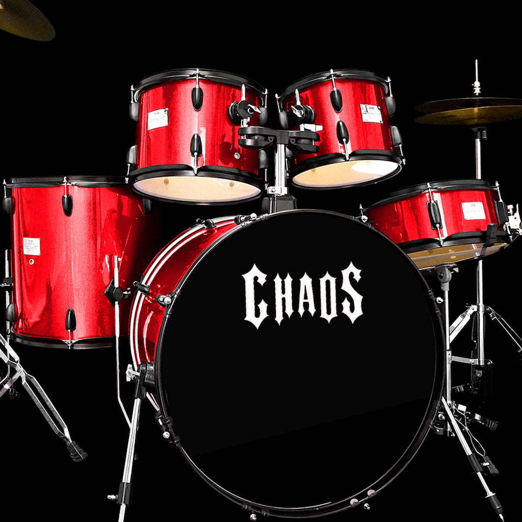 Chaos Catalyst Beginner Drum Kit - Red