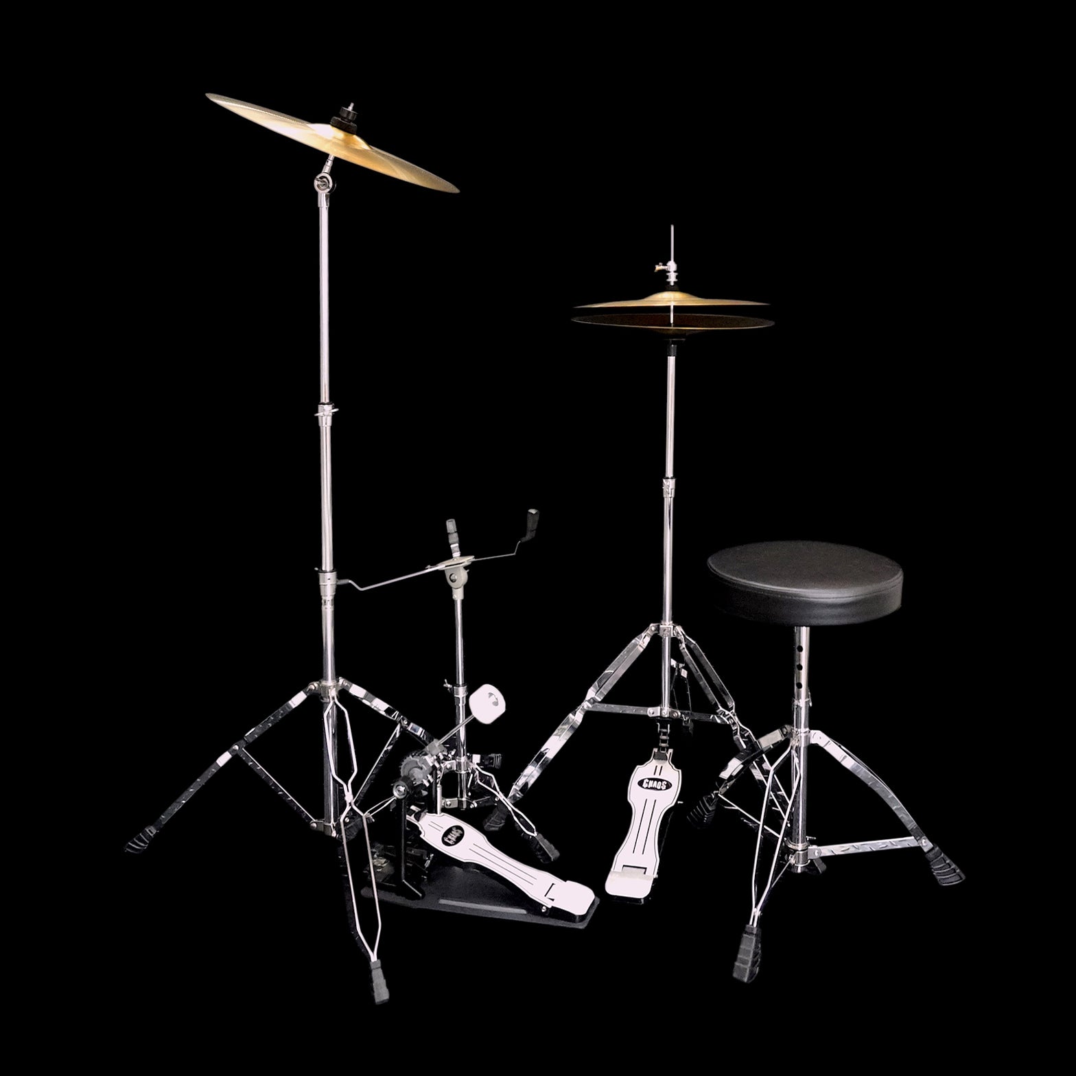 Chaos Catalyst Beginner Drum Kit - Blue