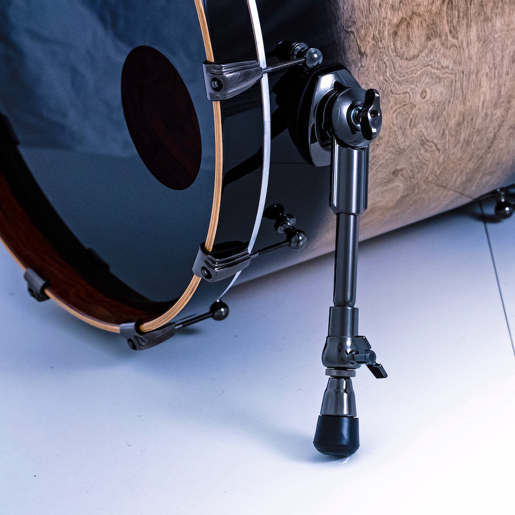 Chaos Elite Custom Drum Kit Birch & Bubinga - Black Natural Burst