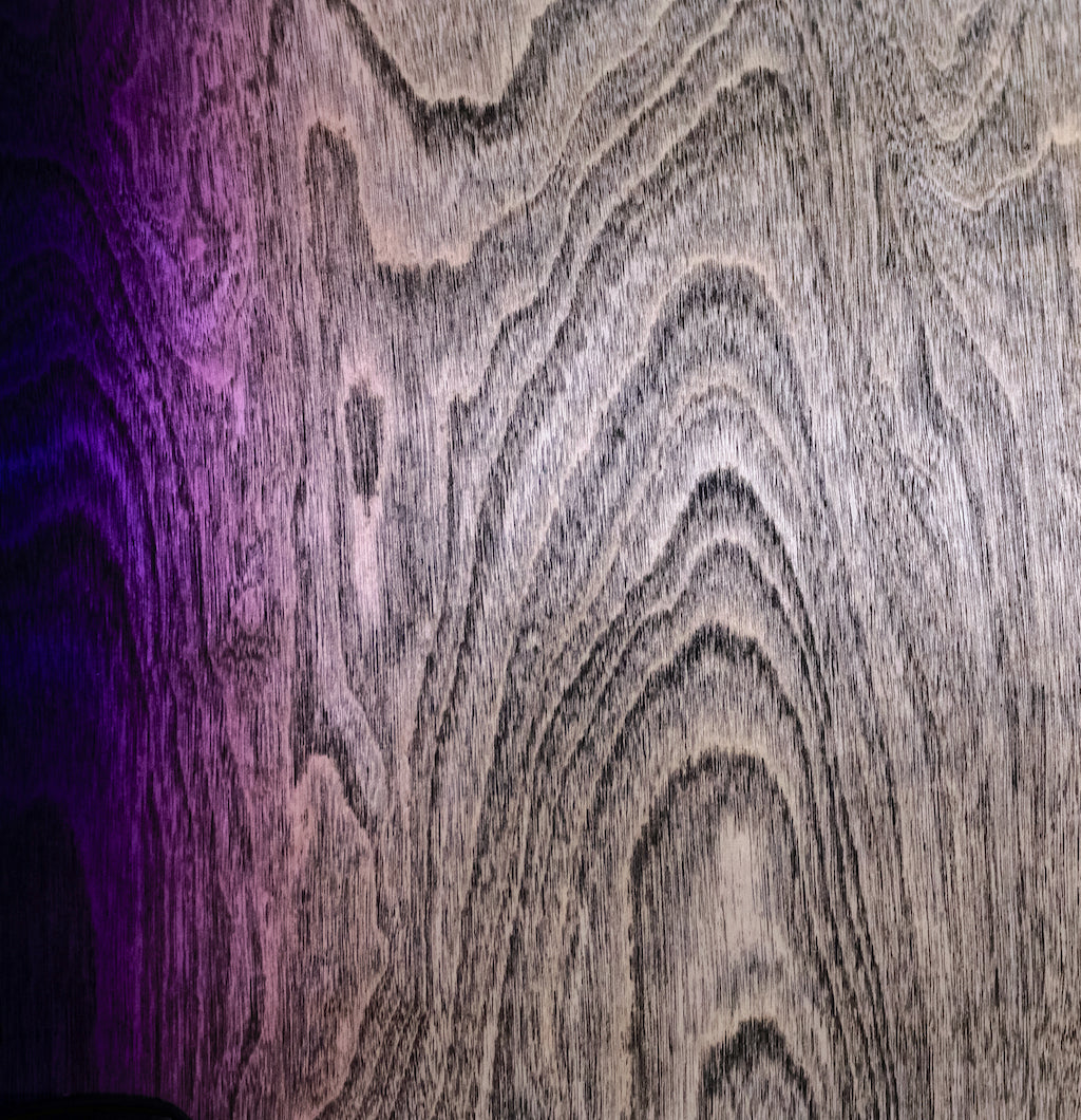 Chaos Elite Custom Drum Kit Birch & Bubinga - Purple Natural Burst