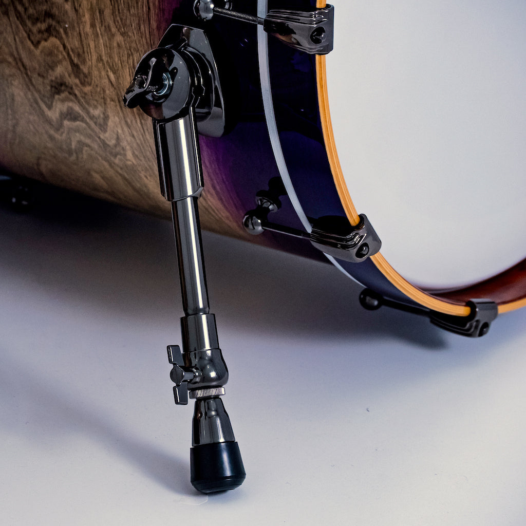 Chaos Elite Custom Drum Kit Birch & Bubinga - Purple Natural Burst