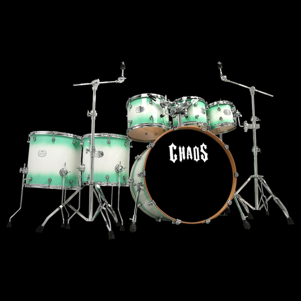 Chaos Sovereign Birch Drum Kit - Jade Burst
