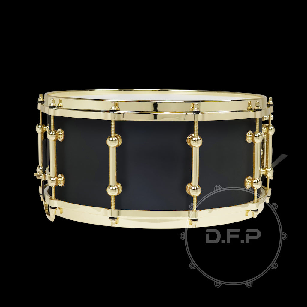 DFP 10Ply Maple Snare Drum Shells Satin Black