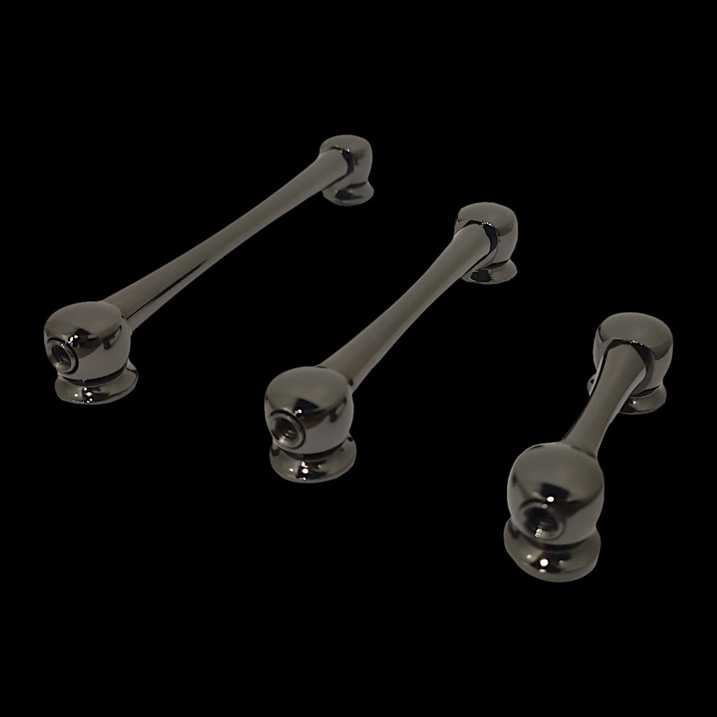 DFP Block Head Tube Drum Lug - Black Nickel