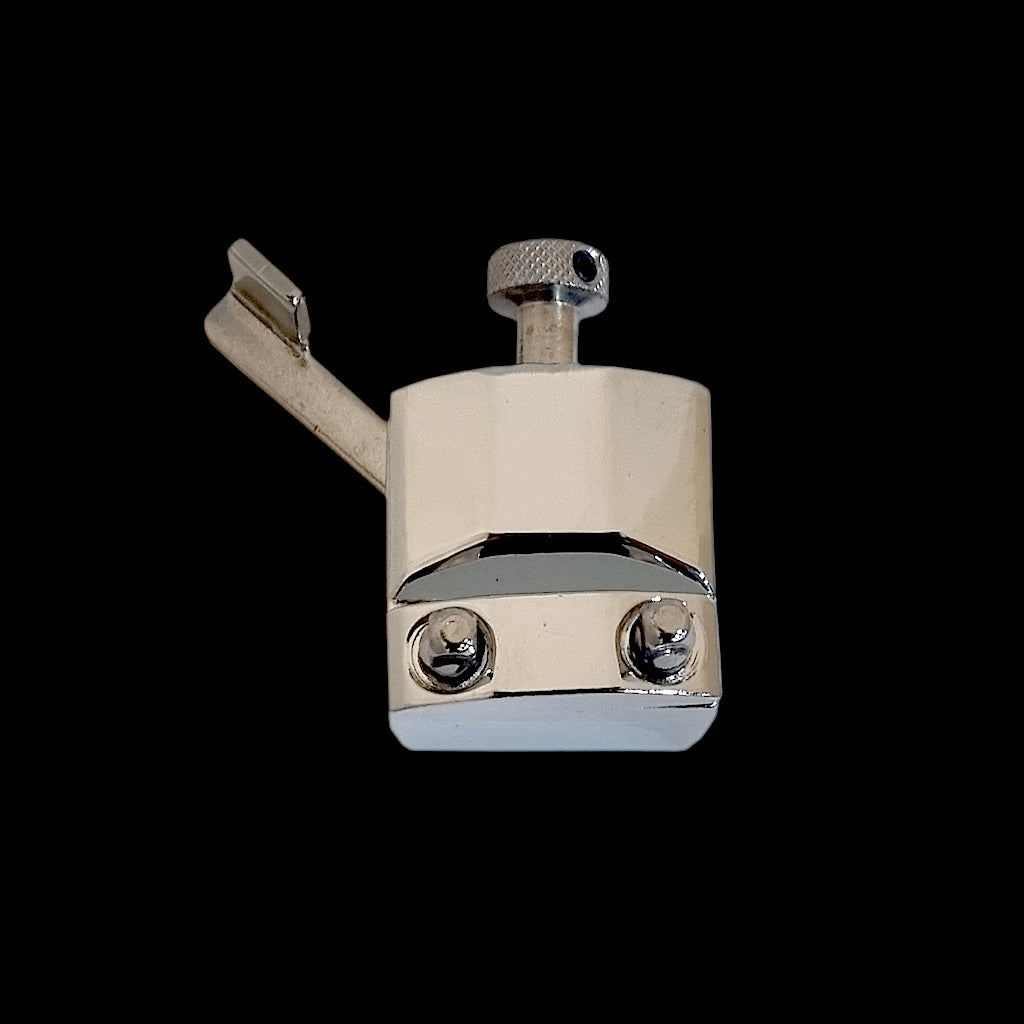 DFP Piccolo Snare Drum Strainer Throw Off Chrome