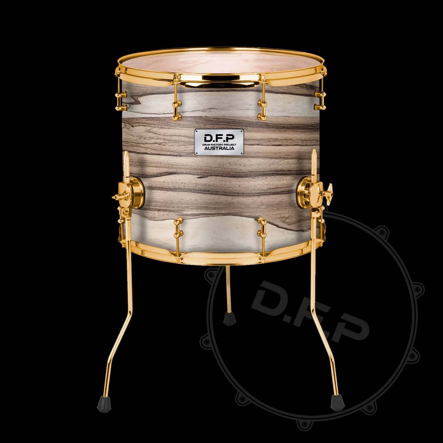 DFP Drum Wrap - Blackheart Sassafrass