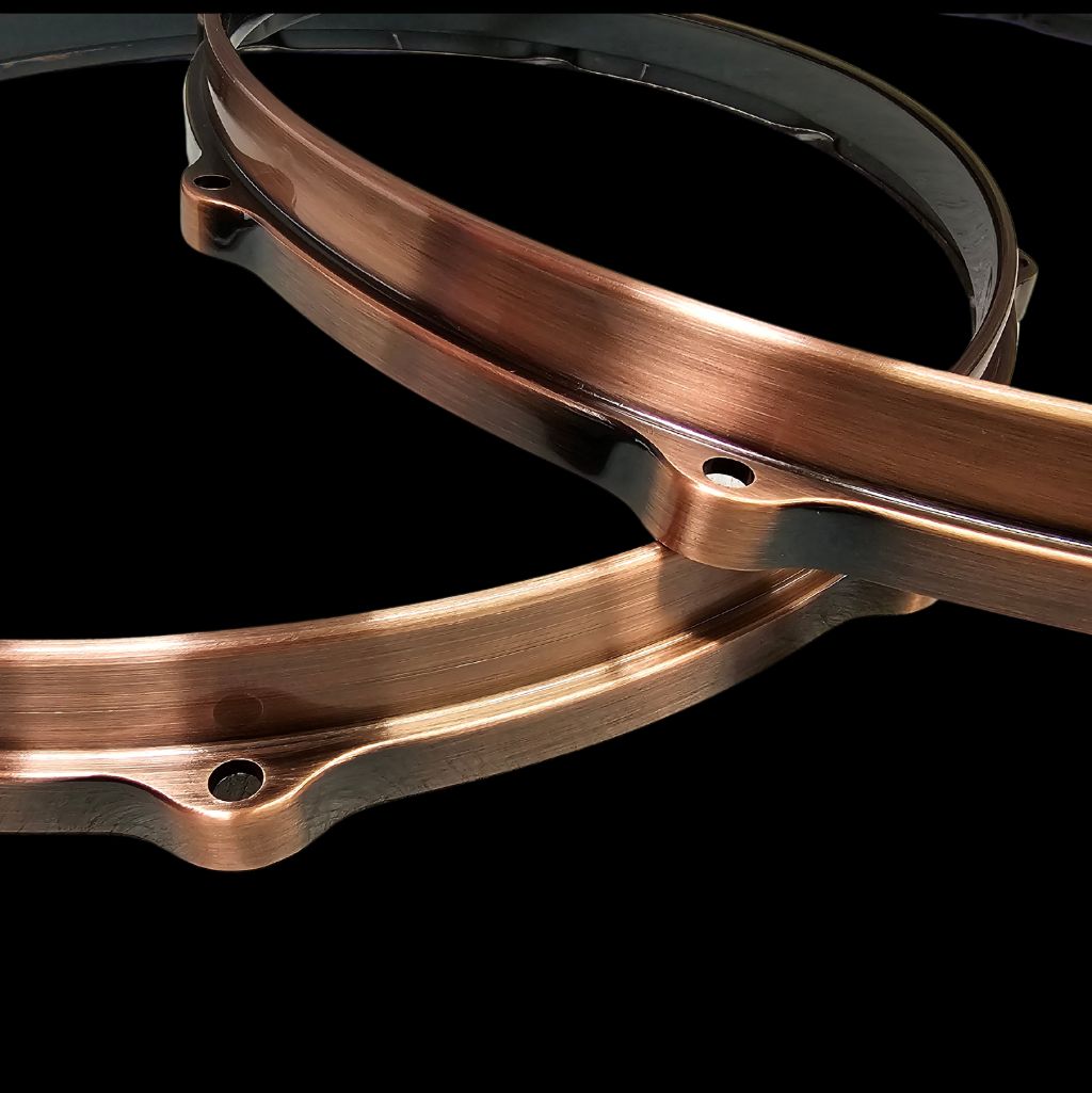 DFP 5mm Die Cast Drum Hoops - Antique Bronze