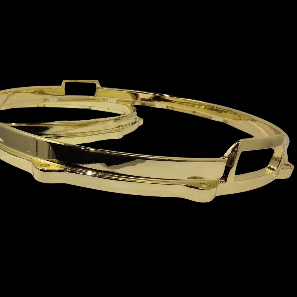 DFP 5mm Die Cast Drum Hoops - Brass 14''