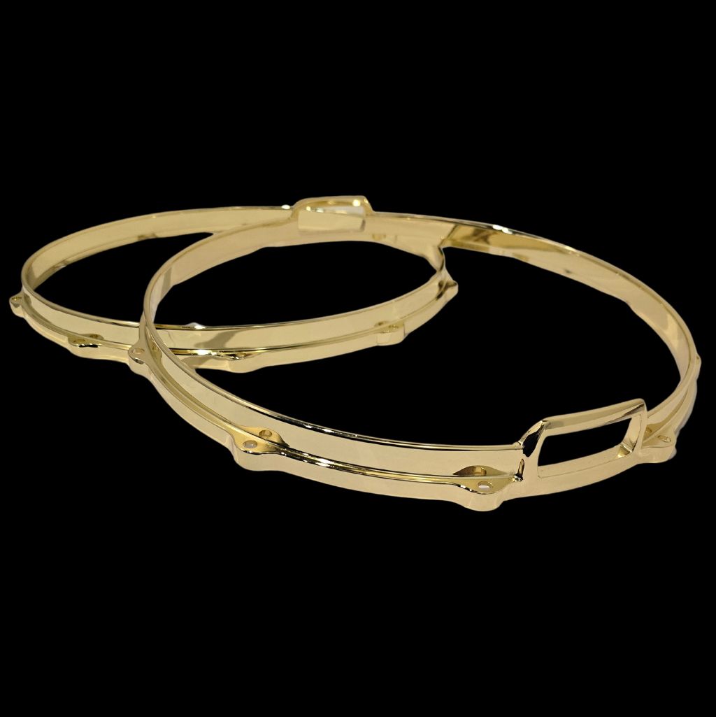 DFP 5mm Die Cast Drum Hoops - Brass 14''