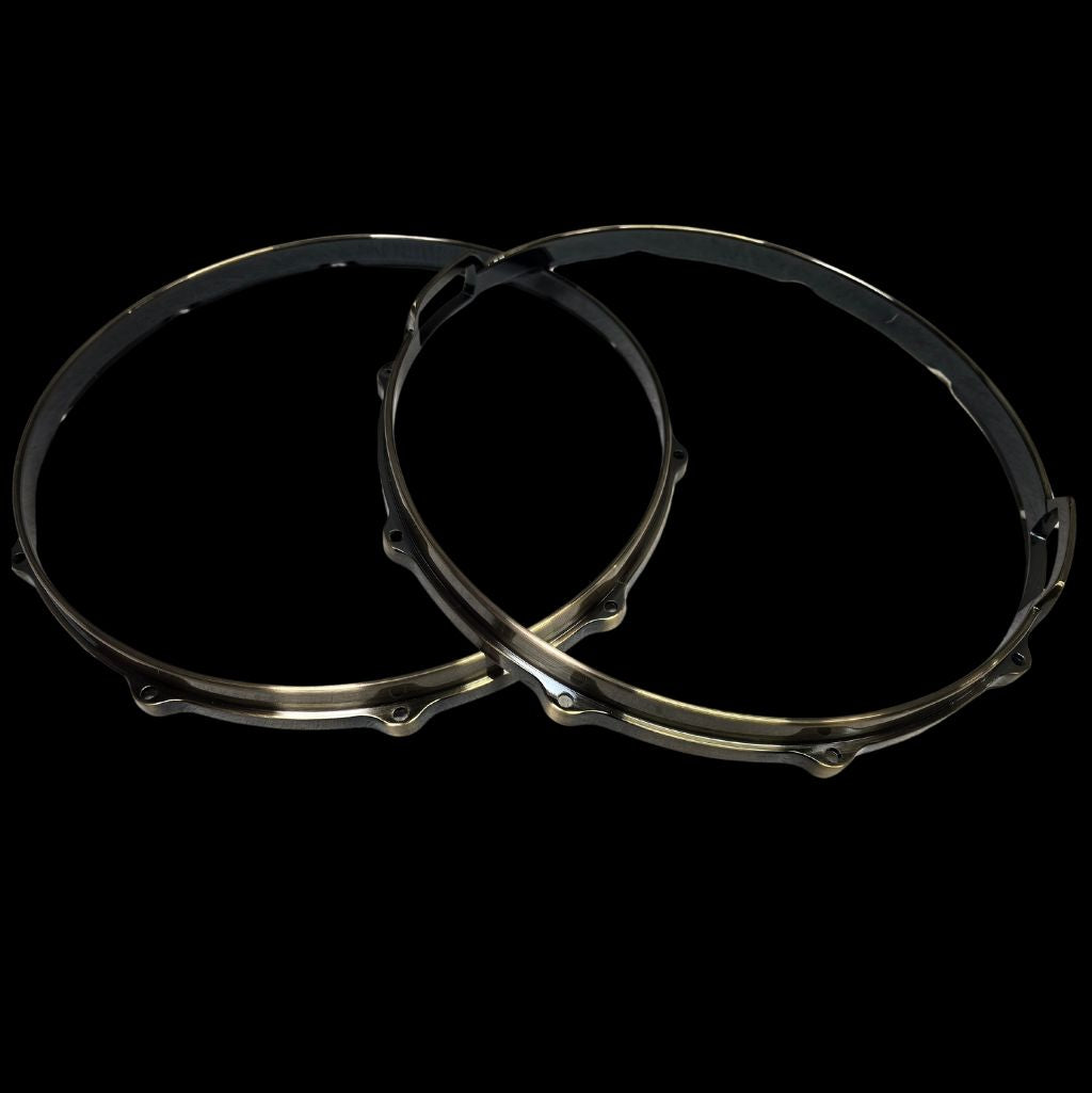 DFP 5mm Die Cast Drum Hoops - Antique Brass