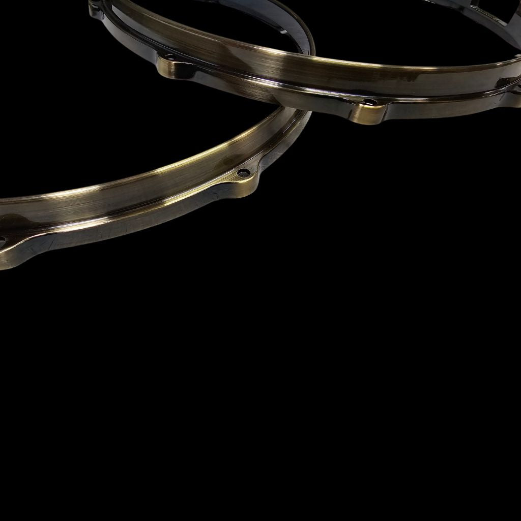 DFP 5mm Die Cast Drum Hoops - Antique Brass