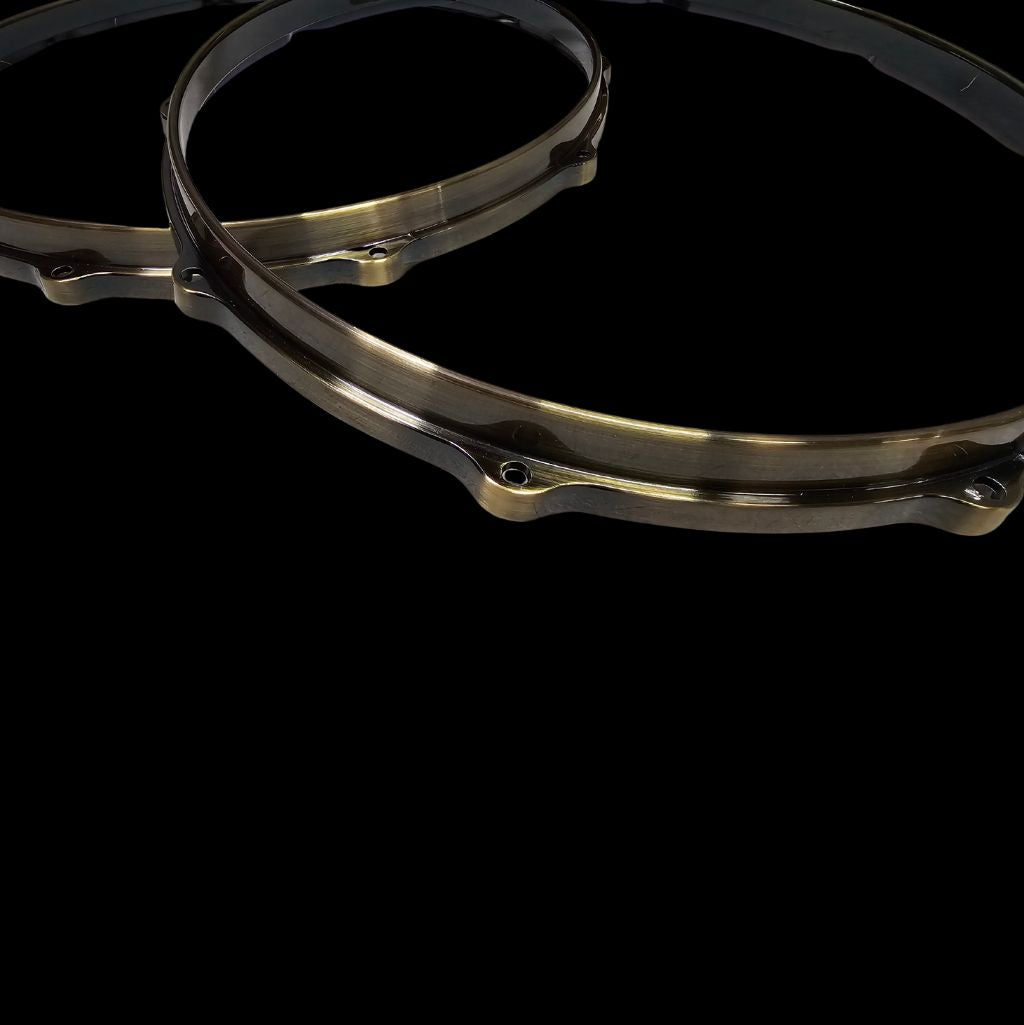DFP 5mm Die Cast Drum Hoops - Antique Brass