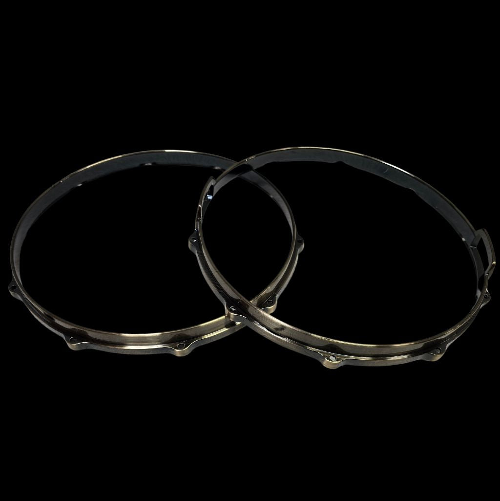 DFP 5mm Die Cast Drum Hoops - Antique Brass
