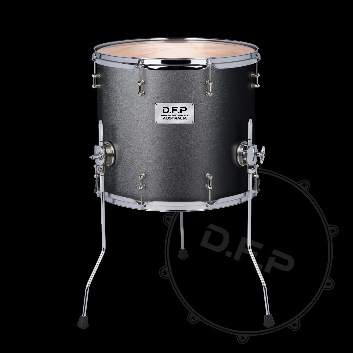 DFP Drum Wrap - Matte Black