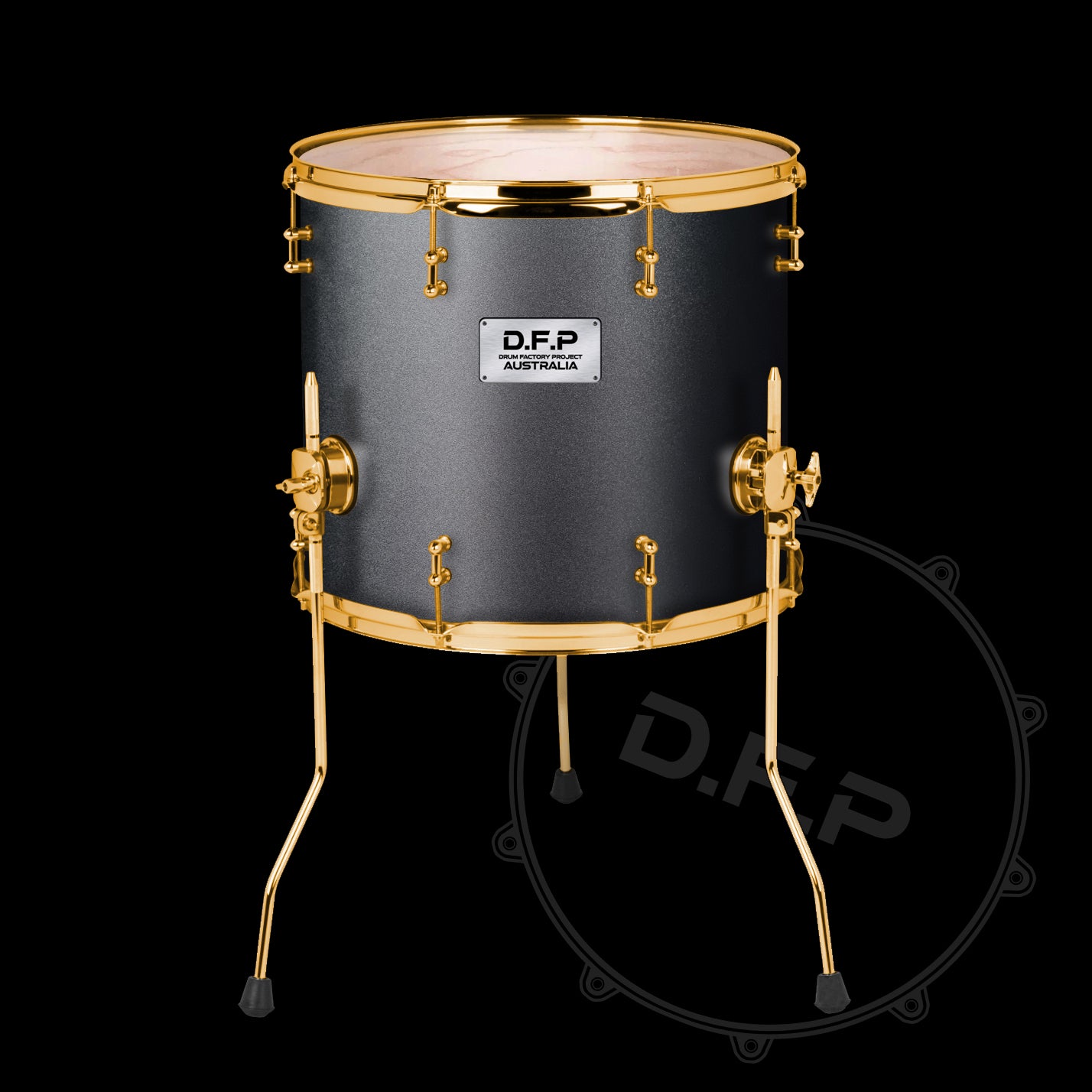DFP Drum Wrap - Matte Black
