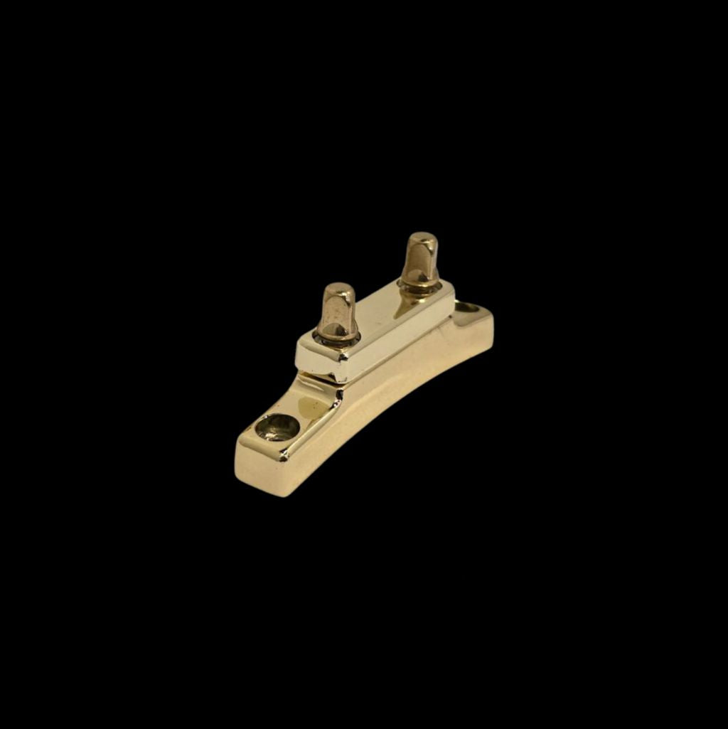 DFP Snare Drum Strainer Throw Off & Butt Plate - Brass