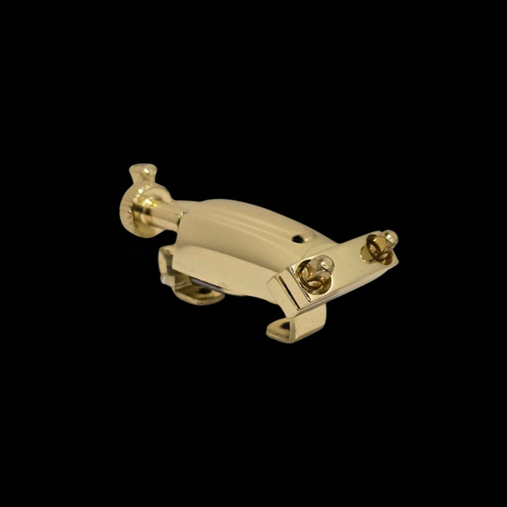 DFP Snare Drum Strainer Throw Off & Butt Plate - Brass