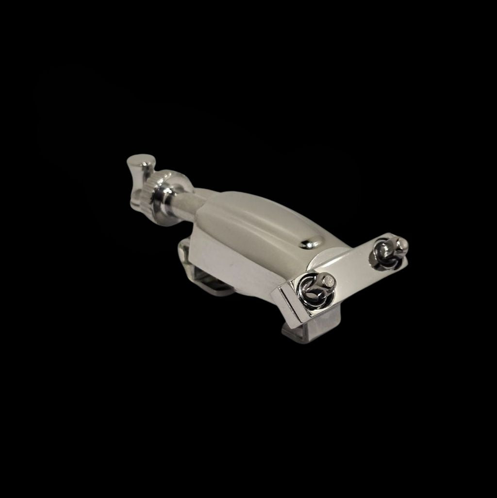 DFP Snare Drum Strainer Throw Off & Butt Plate - Chrome