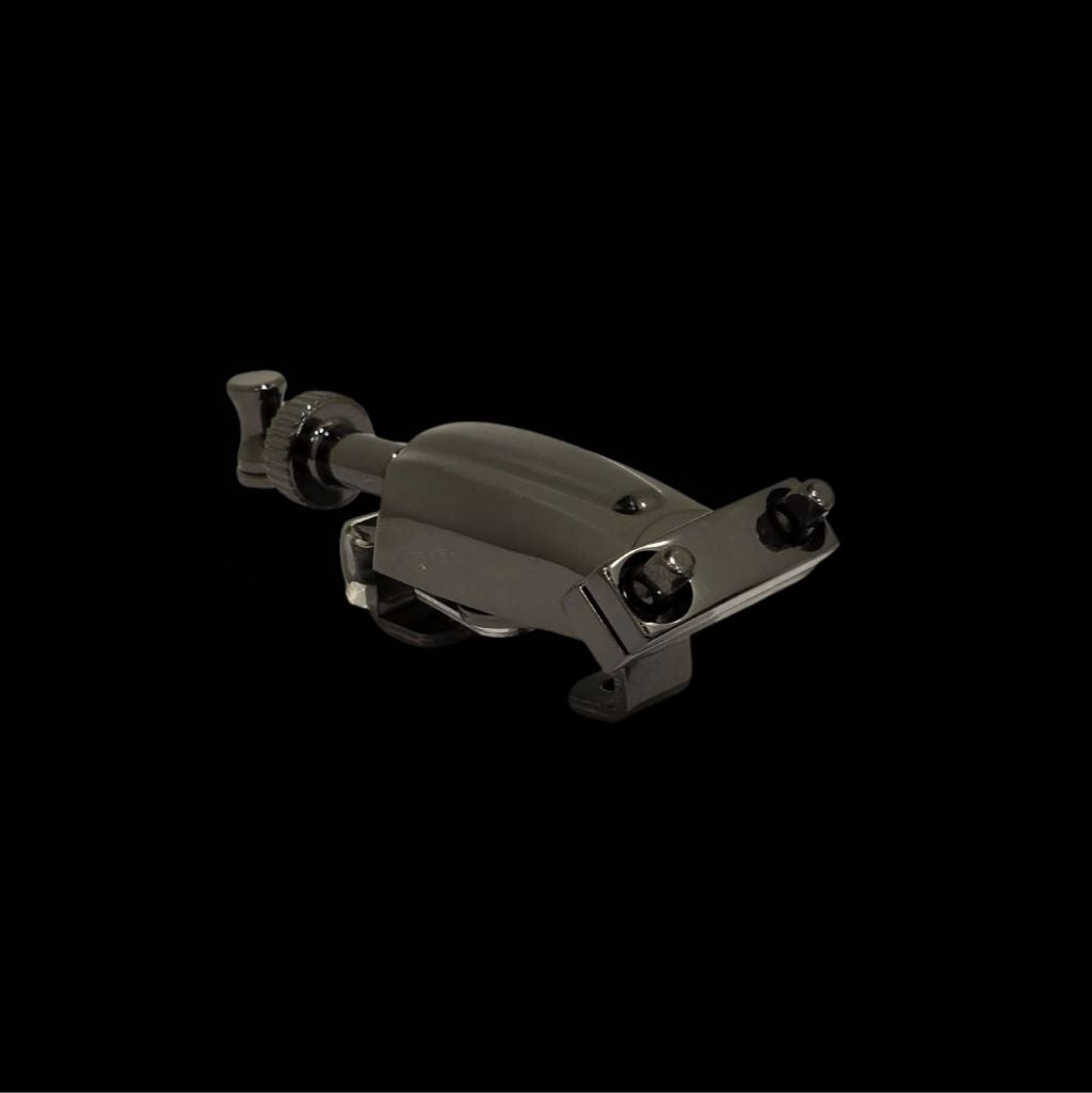 DFP Snare Drum Strainer Throw Off & Butt Plate - Black Nickel