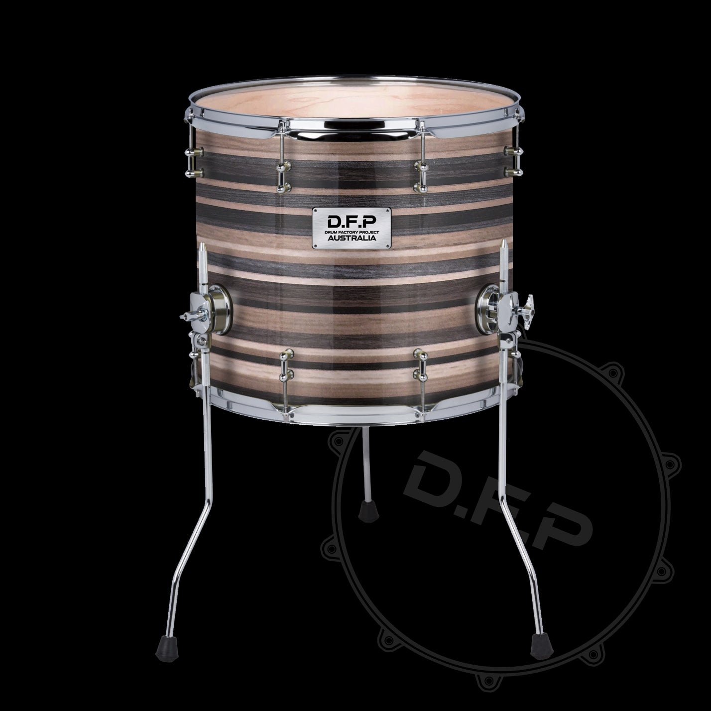 DFP Drum Wrap - Vintage Strata
