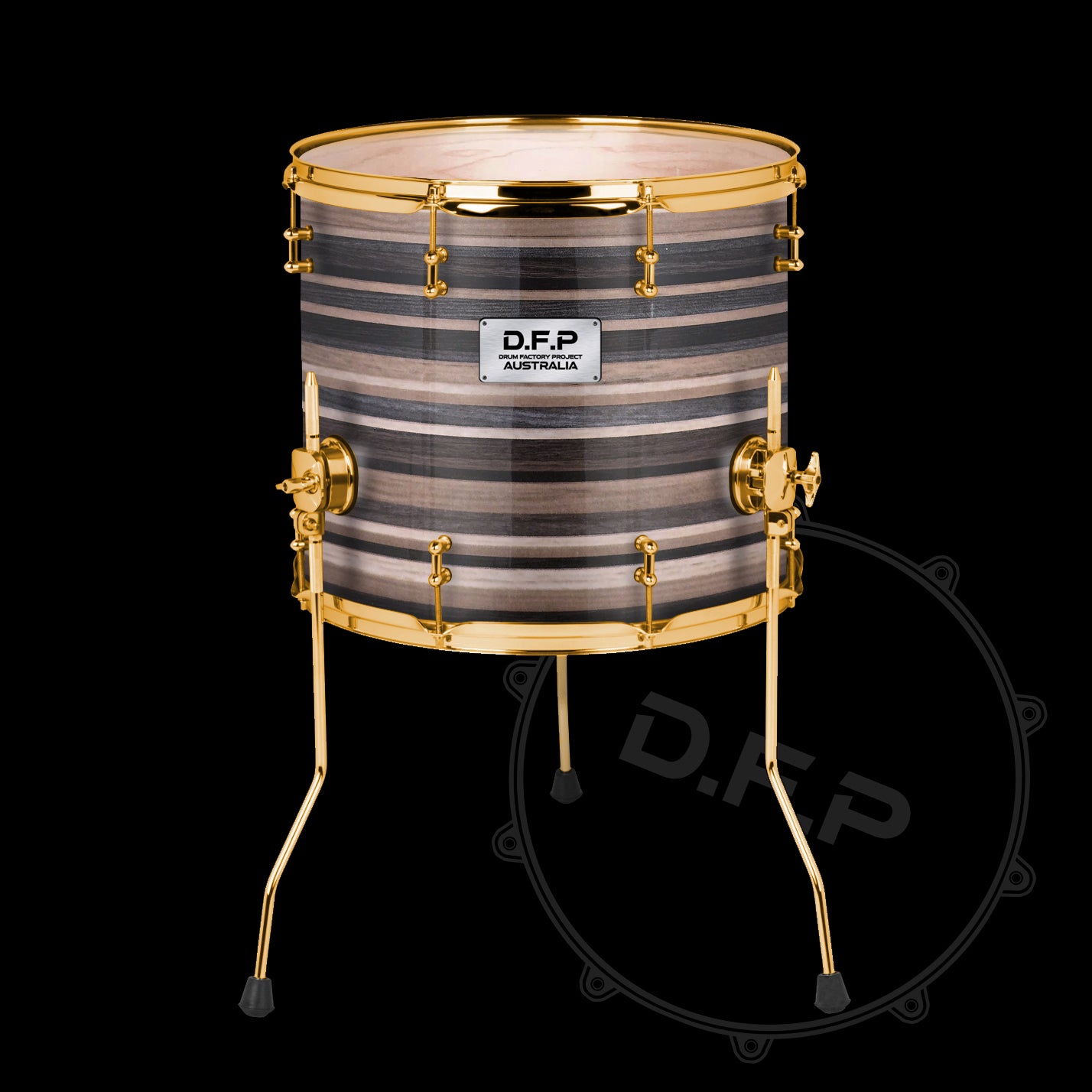 DFP Drum Wrap - Vintage Strata