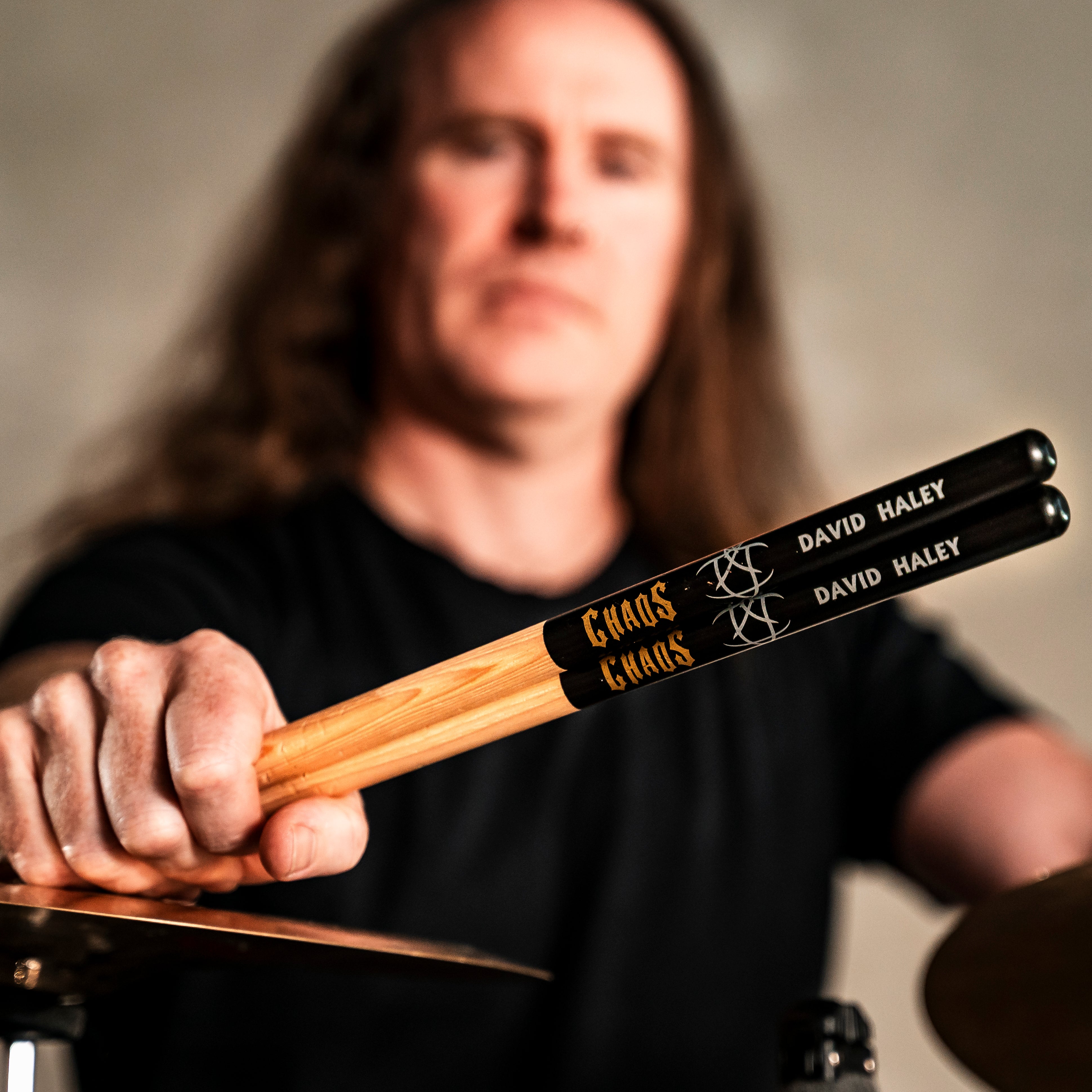 Chaos David Haley 2B Drum Sticks - Signature