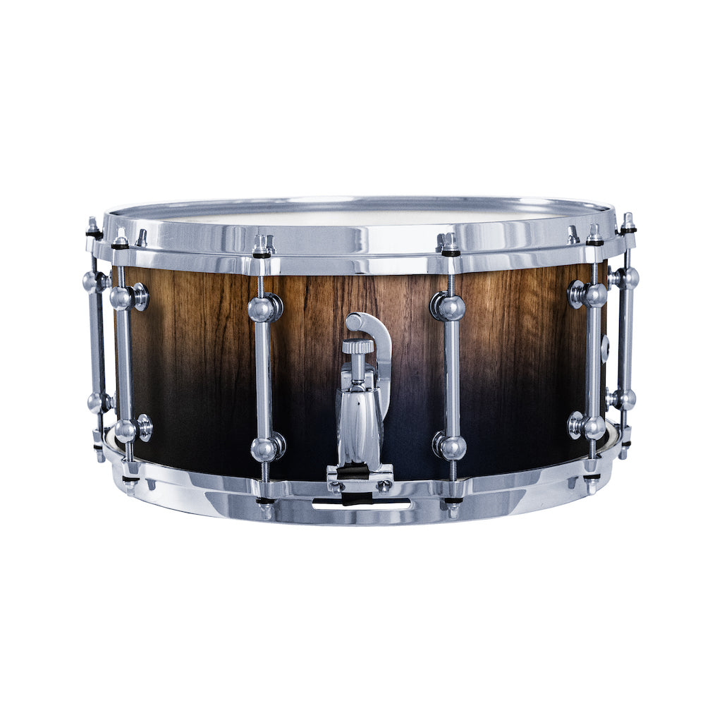 Chaos Elite Custom 14x6.5 Snare Drum Black Limba - Black Fade