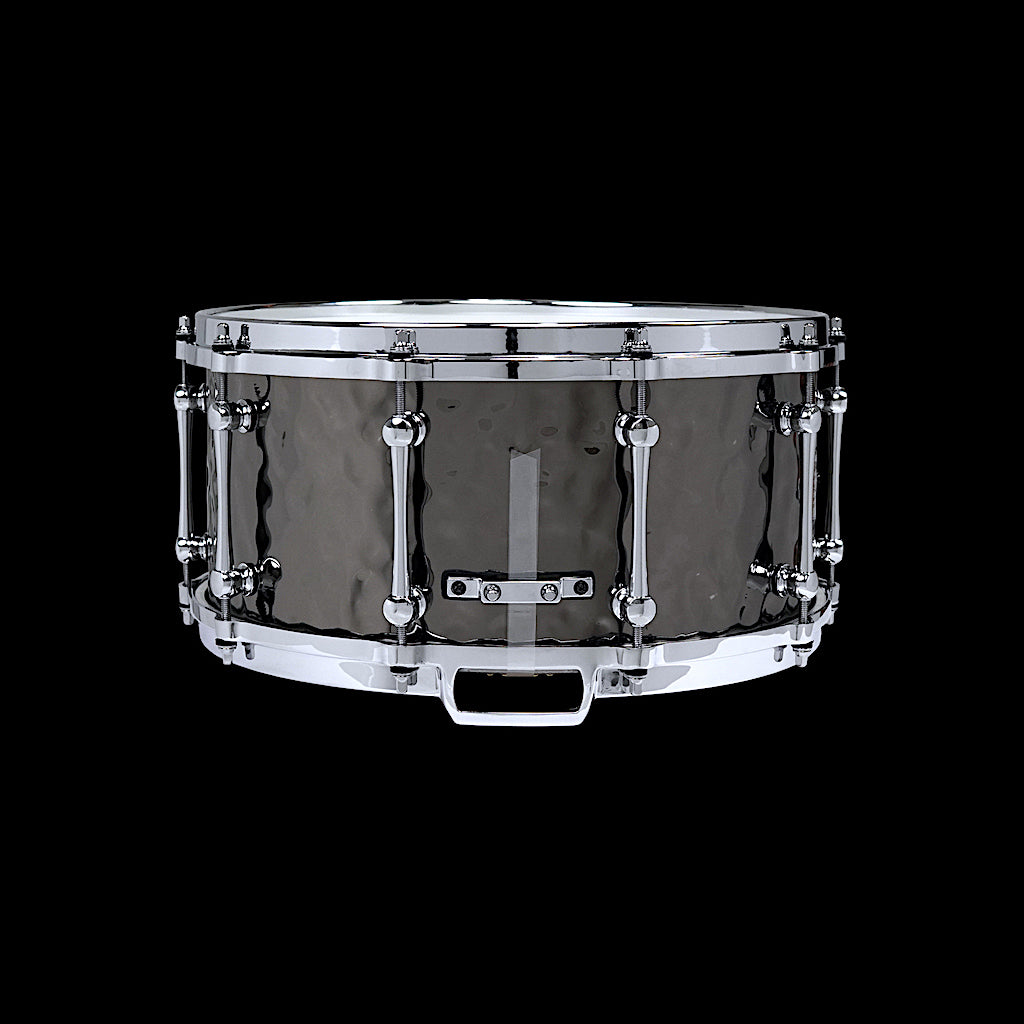 Chaos Metal Forge 13x6.5 Hammered Steel Snare Drum - Chrome