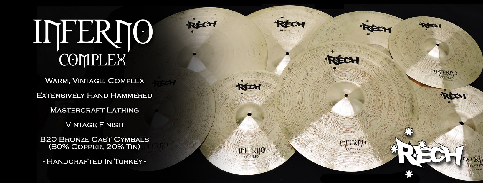 Rech Inferno Complex Cymbals