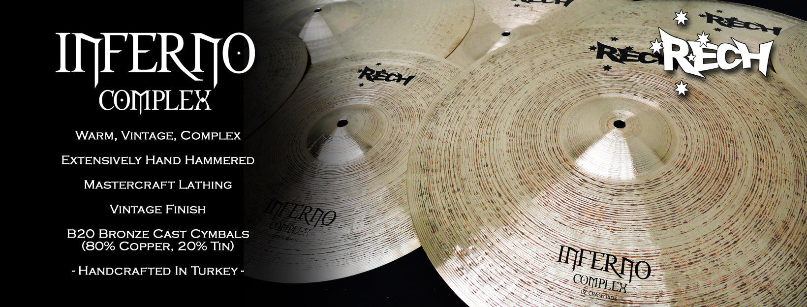 Rech Inferno Complex Cymbals