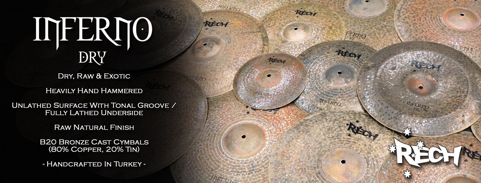 Rech Inferno Dry Cymbals