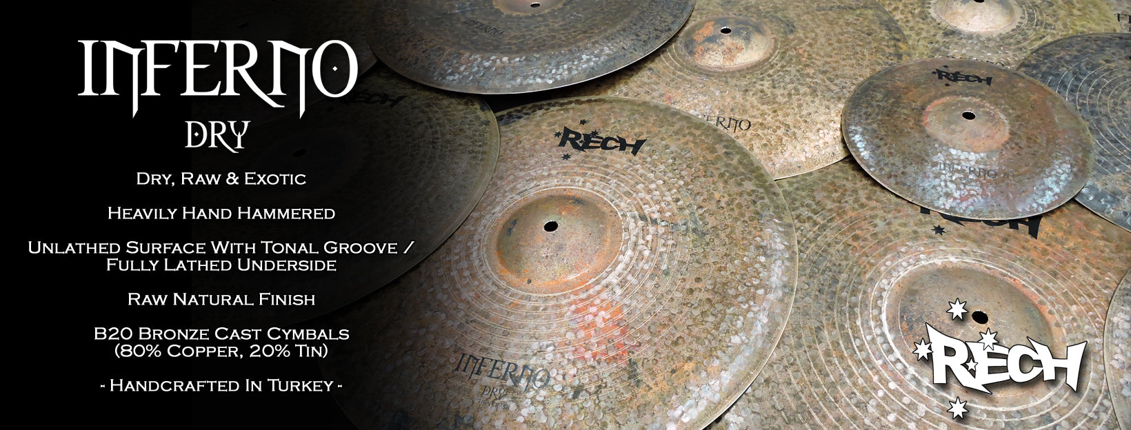 Rech Inferno Dry Cymbals